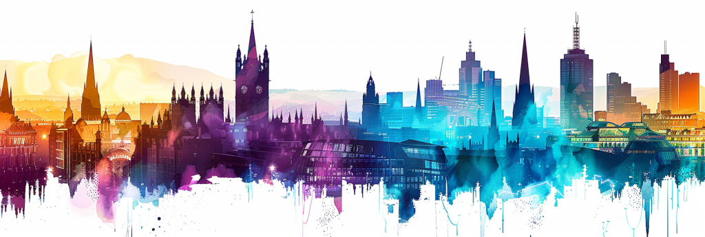 Manchester skyline